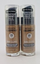 Revlon ColorStay Makeup for Combination/Oily Skin*Choose Your Shade*Twin Pack* - £20.29 GBP