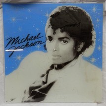michael jackson Carnival prize Thriller album cover glass mirror 12&quot; x 1... - £47.06 GBP