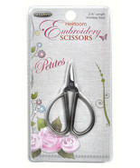 Sullivans Petites Heirloom Embroidery Scissors Silver - $10.95