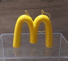 McDonald&#39;s M Golden Arches Hanging Christmas Tree Ornament Hard Plastic - £18.45 GBP