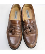 Johnston &amp; Murphy Leather Tassel Loafers Tan Mens Size 10.5M 15-0780 India - $39.74 CAD