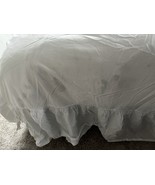 Simply Shabby Chic Twin Size  White  Bedskirt - $22.99