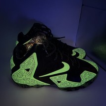 Nike LeBron 11 XI All-Stars NOLA Gumbo Gator King (GS) Size 5Y Glow In T... - $120.00
