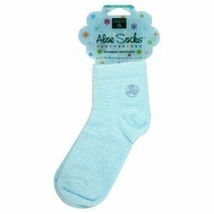 Earth Therapeutics, Socks Aloe Moisture Blue, 1 Count - £9.20 GBP