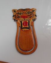 Vintage Enamel Lion Bookmark - $19.79