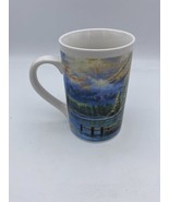 2005 thomas kinkade coffee mug cottage scene - $19.96 CAD