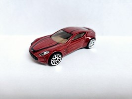 2011 Hot Wheels Ashton Martin One-77 Red Car R-40 1:64 HW Exotics - $6.92