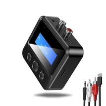 Bluetooth Transmitter, Bluetooth Transmitter Receiver, 2-In-1 Bluetooth 5.0 Audi - £31.86 GBP