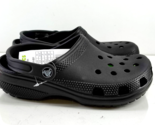 Crocs Classic Clog Roomy Fit Slip On Unisex US Mens 6 / Womens 8 Black - $34.25