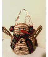 New  Snowman with Stars in rustic finish - SALE - $46.30 CAD