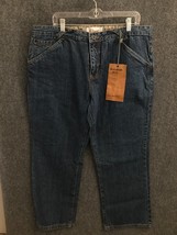 Chor Jeans Men&#39;s Size 40x30 Blue Denim Mid Rise Straight NEW W/TAGS - $23.99