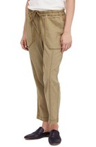 FREE PEOPLE Womens Trousers Straight Fit Light Olive Green Size XS OB812043 - £43.85 GBP