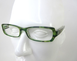ELLE EL13335 Eyeglass Frames Green Tortoise Rectangular Full Frame - $14.80