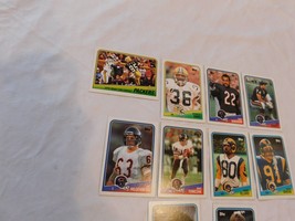 Lot of 10 Football Trading Cards NFL Green Bay Packers Chicago Bears Los Angeles - £23.88 GBP