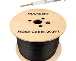 Rg58 Coaxial Cable 200Ft, Low Loss Cable Rg58 50 Ohm Coax Cable For Wifi... - £95.09 GBP