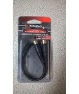 RadioShack 9&quot; Audio Y-Cable 3.5mm Gold-Plated  Male to Dual RCA Phono  4... - $6.37 CAD