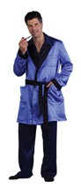 Men&#39;s Magazine Publisher Robe And Pajamas Costume (Large) - £31.96 GBP+