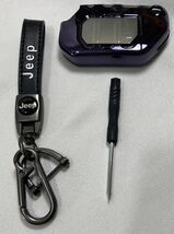 Genuine NEW  Leather Lanyard &amp; Plastic Key Fob For JEEP  Lovers. Keychain. - $19.75