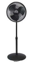 Lasko 2527 Adjustable Pedestal Fan 16&quot; Performance Air oscillation Black... - $37.99
