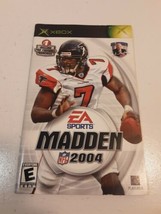 Xbox Madden Nfl 2004 Manual Only - £1.54 GBP