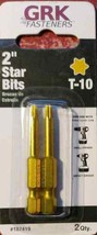 GRK 772691874191, Yellow CARD10-2 T-10 2-Inch, 2 Bits per Card (PEG G-1) - $159.95 MXN