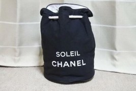 CHANEL purse black white novelty mini backpack pouch shoulder bag black ... - £159.48 GBP