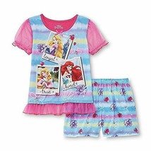 Girl&#39;s Princess Kind, Loyal and True Pajama Shorts Set, Size 6/6X - $14.84