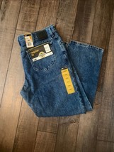 NWT Men’s Lee Jeans Regular Fit Sz 42 X 30 Blue Denim Straight Leg Pants New - £39.69 GBP