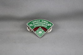Vintage Baseball Pin - 1989 Cooperstown Hall of Fame Class - Stamped Pin  - $19.00
