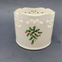 LENOX Pierced Candle Holder Wine Bottle Coaster Holiday (Dimension) - $29.99