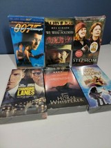 VHS movies Lot Of 6 sealed All Genres 007 We are Soldiers stepmom  mel g... - £15.79 GBP