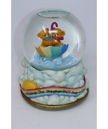 San Francisco Music Box Company Teddy Bears in Umbrella Snow Globe w/Box... - £47.81 GBP
