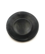 Dinner Round Serving Plate Black Clay 9.5&quot;  KIT 6 PCS 100% Handcraft Mad... - £77.58 GBP
