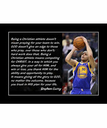 Steph Curry Inspirational Basketball Quote Poster Print Motivation Wall ... - $31.51 CAD+