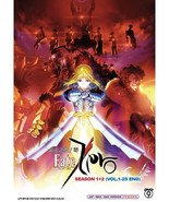 Fate/Zero Season 1+2 (1-25 End) Anime DVD English Audio All Region SHIP FROM USA - $37.99