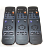 LOT OF 3 GENUINE PIONEER AXD1486 PLASMA TV REMOTE CONTROL - £19.79 GBP