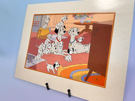 Disney Store 101 Dalmatians 1999 Limited Lithograph Mint - $19.99