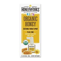 HoneyWorks Kids Throat Spray for Sore Throat Relief, 1 Oz, Soothing Non-... - $7.91