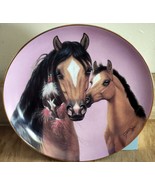 A Heritage Of Horses By The Danbury Mint Collector Plate First Born Derk... - $18.99
