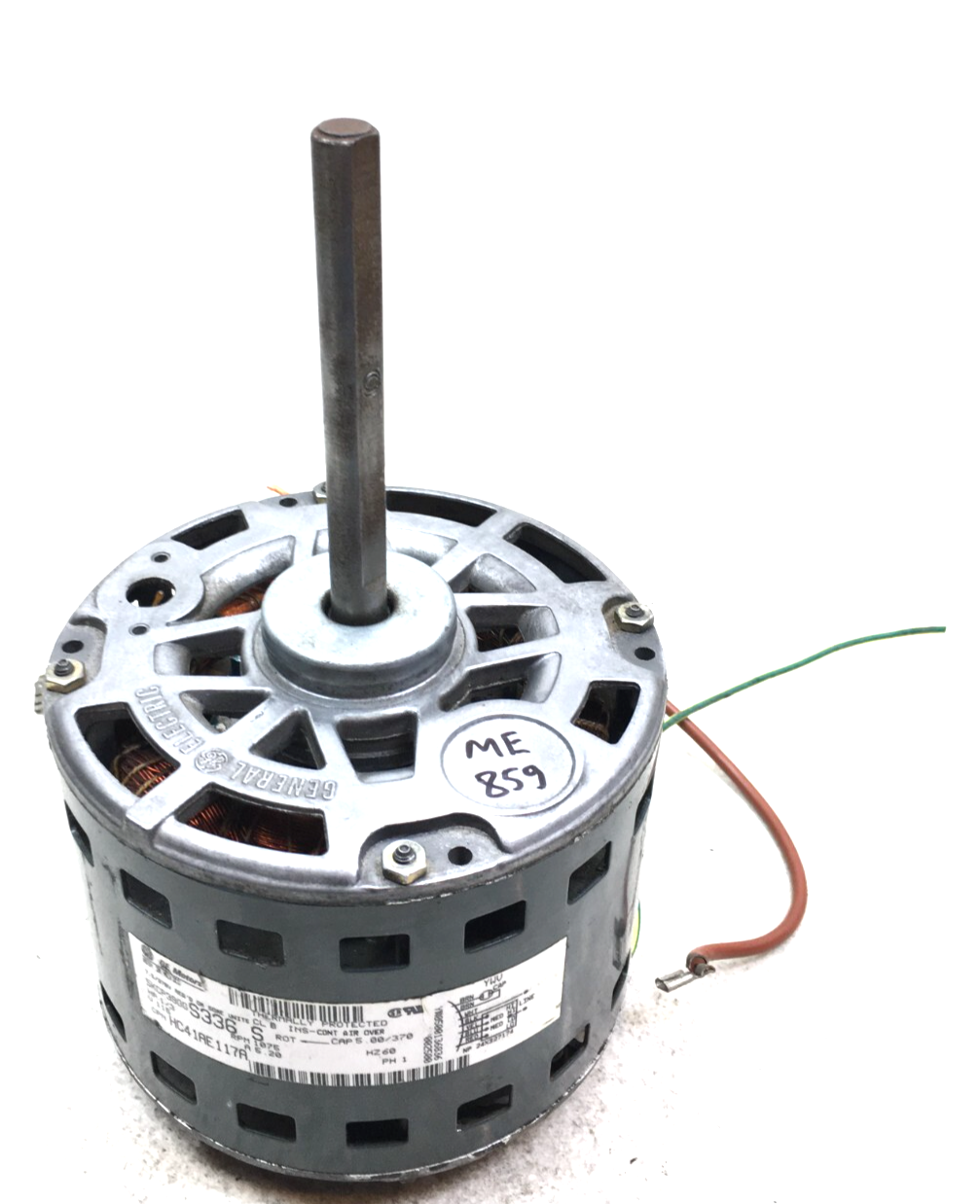 GE 5KCP39GGS336S Blower Motor 1/3HP 1075RPM 1PH 115V HC41AE117A used #ME859 - $75.00