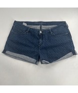 mavi blue jean shorts womens size 32 - $197.82 MXN