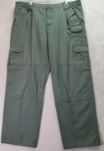 5.11 Tactical Serier Cargo Pants Mens Size 40/30 Green 100% Cotton Slash Pockets - £18.05 GBP