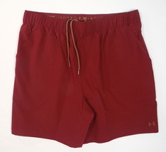 Under Armour Hydro Armour Burgundy Quick Dry Trainng Shorts Men&#39;s NWT - £39.86 GBP