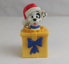 Vintage 1996 Disney 101 Dalmatians Puppy In Present McDonald&#39;s Toy - £3.03 GBP