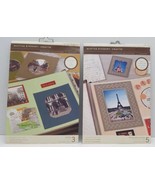 2 Martha Stewart Photo Mat Picture Frame Boards Scrapbooking Crafts Lot NEW - $149.26 MXN