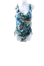 Perona One-Piece Floral Swimsuit Size 14 Multicolor - $28.70