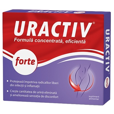 Primary image for Uractiv Forte,10 cps, Maintain Health Urinary Tract, prevents Kydney infections