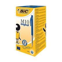 BIC Deutschland M10 Clic 844345 Retractable Ballpoint Pen 0.4 mm Pack of... - £34.65 GBP
