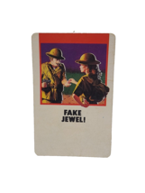 Fireball Island 1986 - ONE card - "FAKE JEWEL!" Mattel Replacement Card - £15.63 GBP