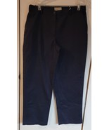 NWT Womens 14 L.L. Bean Straight Fit Navy Blue Chinos Casual Pants - £14.80 GBP